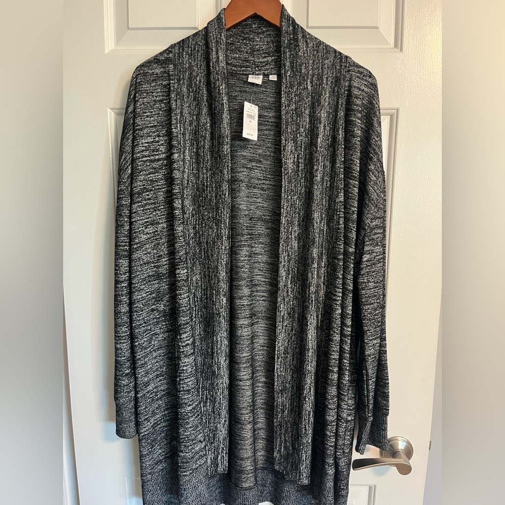 GAP Charcoal Women's Cardigan NWT Size XL